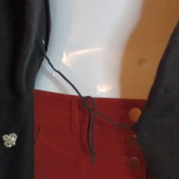 ANN TAYLOR Women's Black Rabbit Hair & Wool Blend Sweater Blouse Size M. - Picture 8 of 13